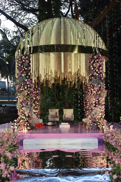 Mandap and Stage — Wedding decor — Taj Exotica